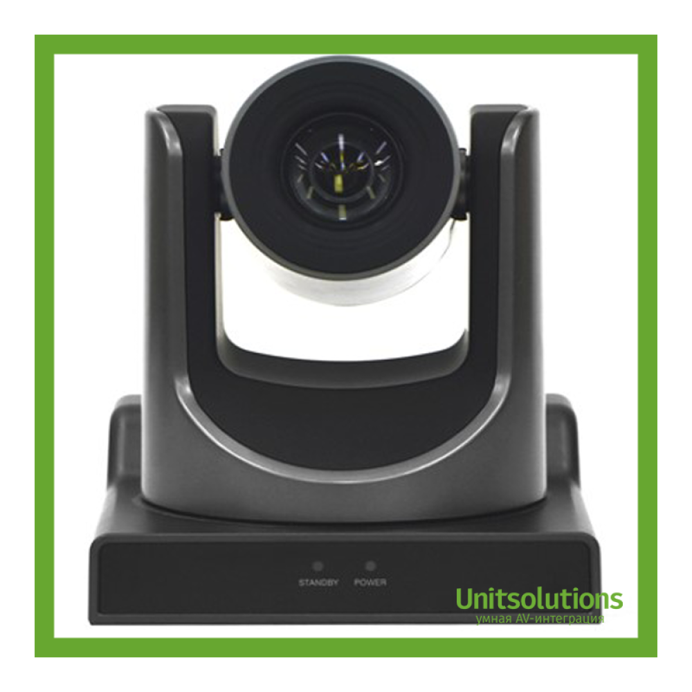 PTZ-камера CleverMic 1220UHN-L POE Black (FullHD, 20x, USB 3.0, HDMI, LAN)